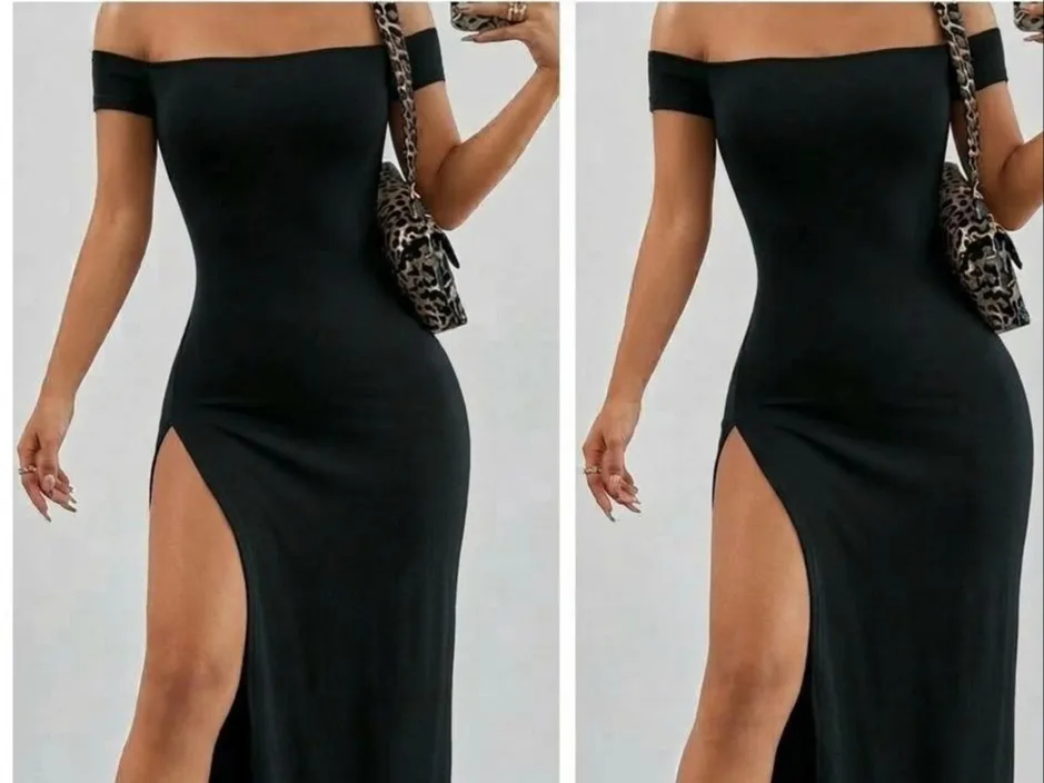 Vestidos de hombro