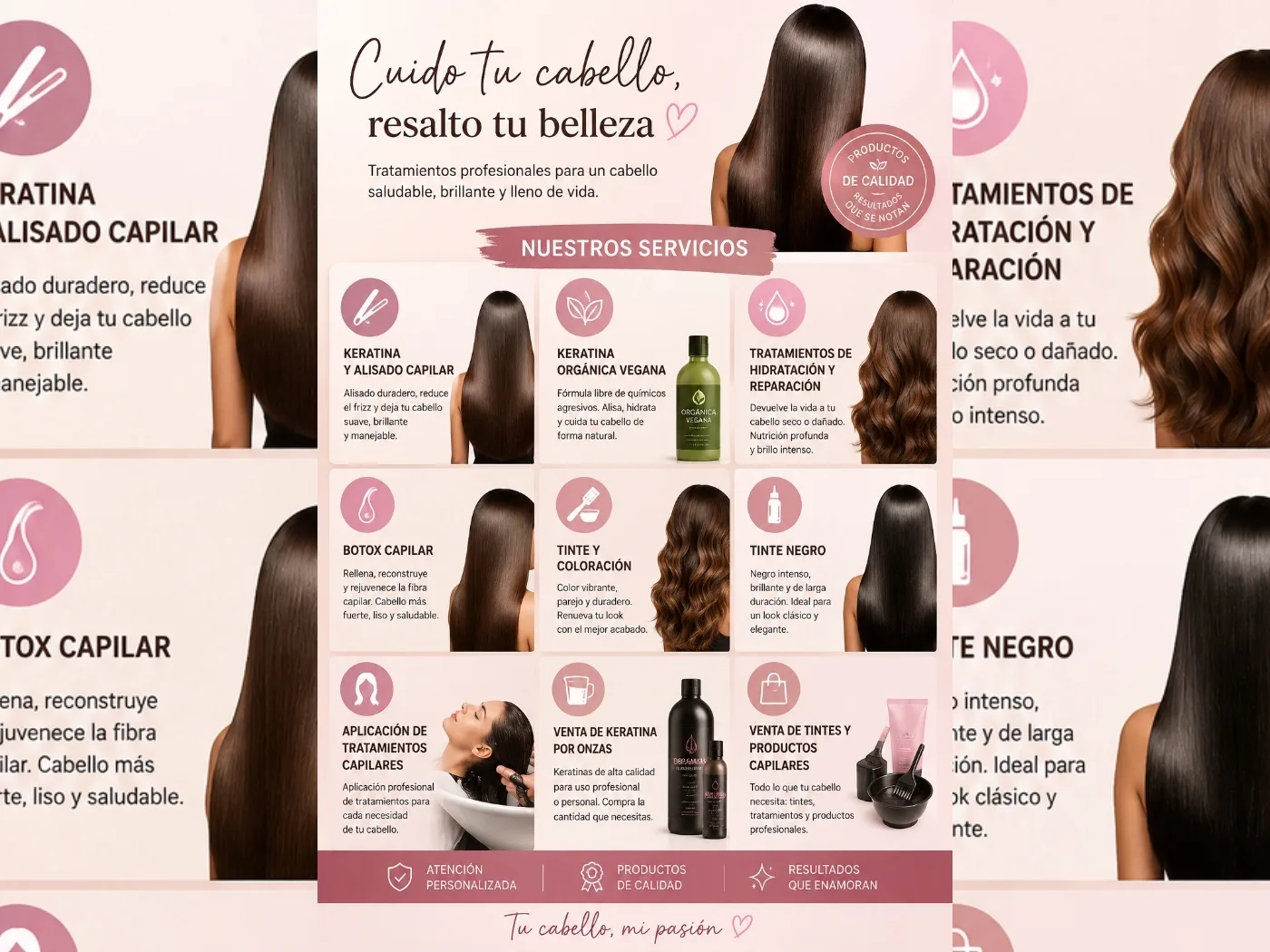 Salón de belleza / Servicios de cuidado capilar