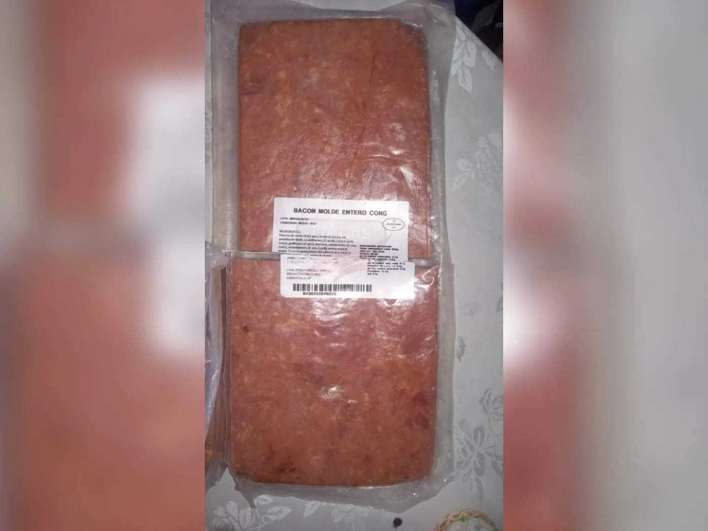 Tabla de bacon