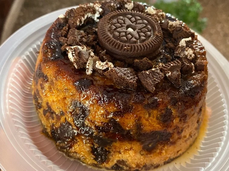Flan de galleticas