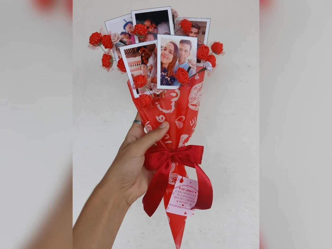 Ramo de polaroids