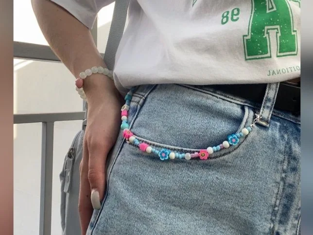 Colgante para jeans
