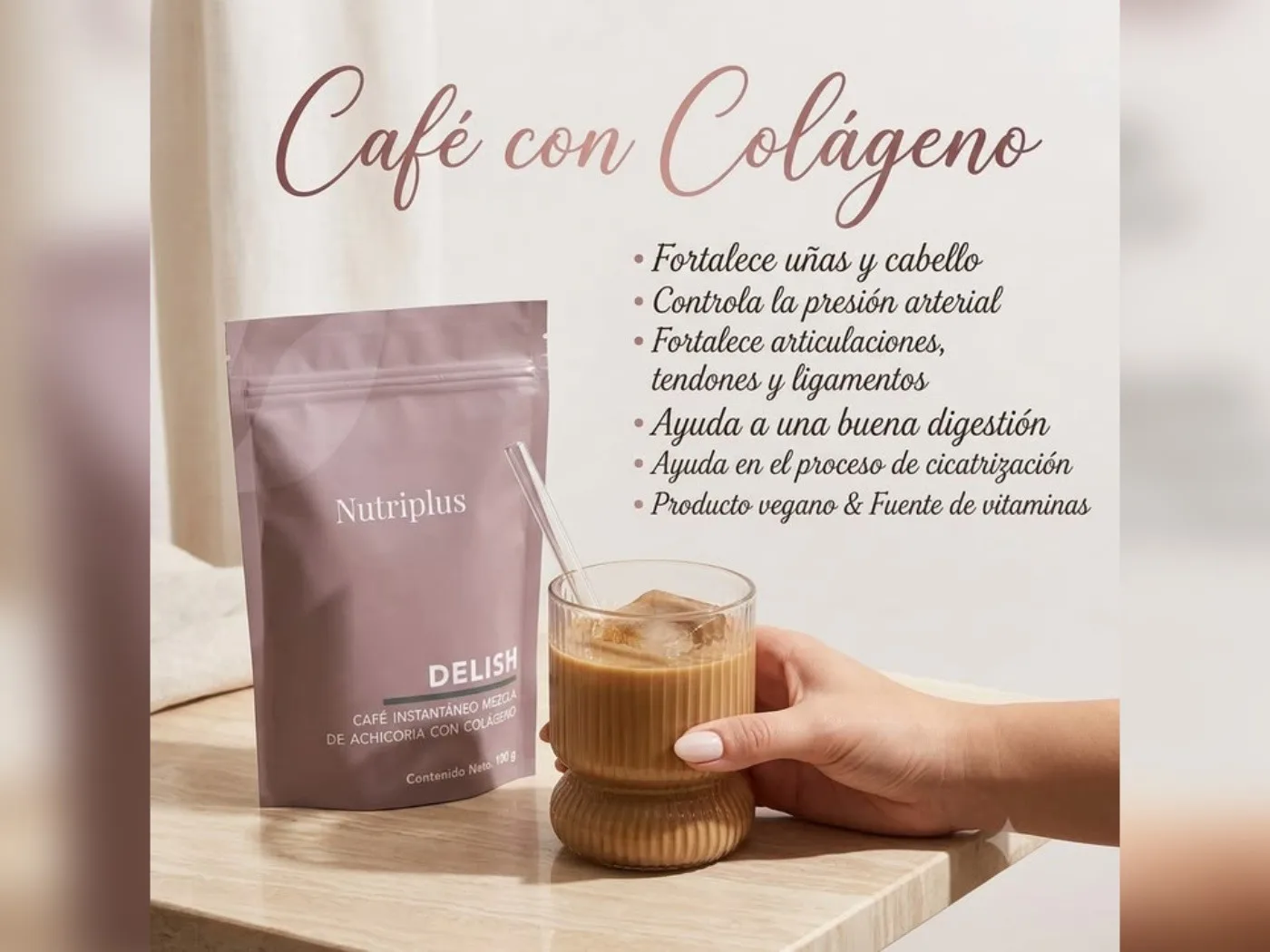 ☕️CAFÉ DE ACHICORIA CON COLÁGENO 🌿