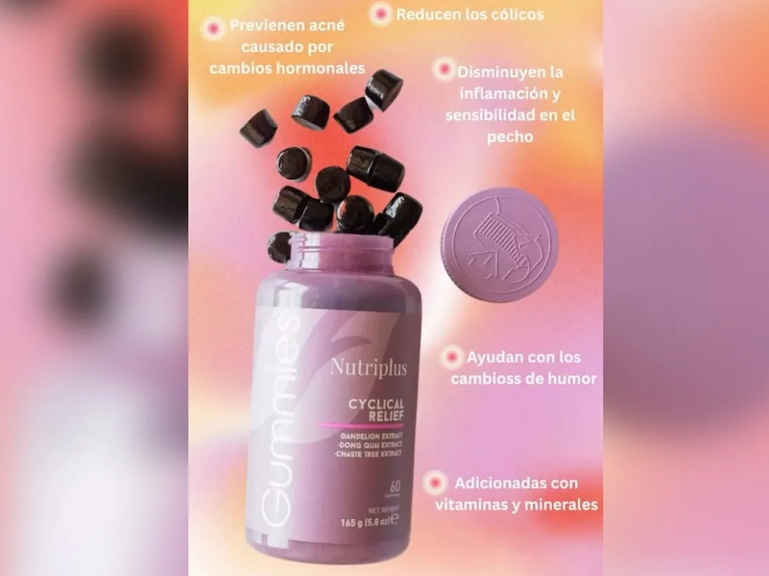 ✨️Gomitas para el balance hormonal en todas las etapas de la mujer 💜